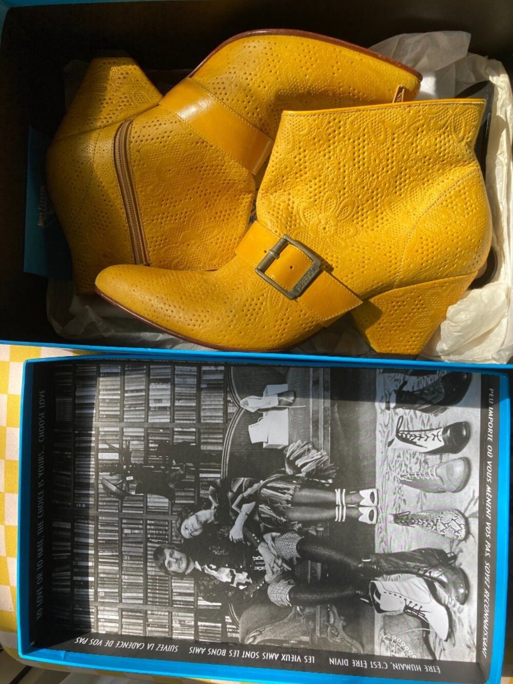 John Fluevog Determination Boots Size 8 🦄 RARE COLLECTOR'S ITEM! - Picture 12 of 16